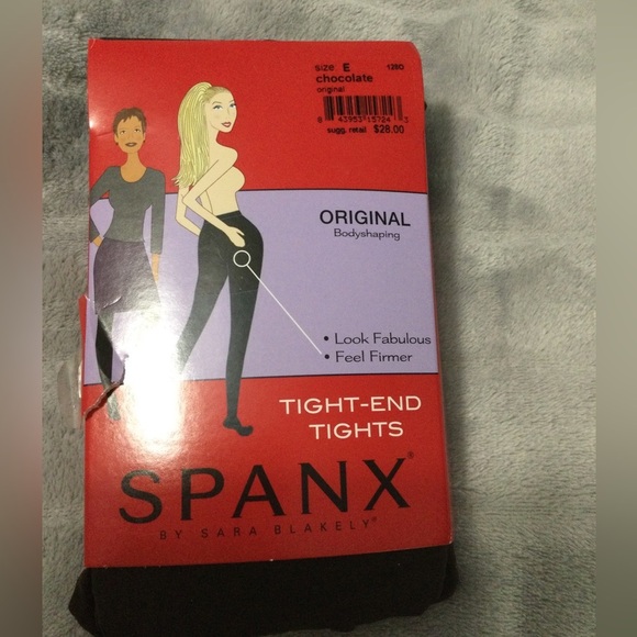 SPANX Accessories - Spanx Chocolate Tight-End Tights Size E